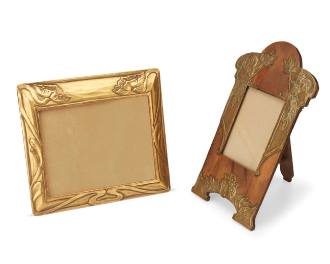 Two Arts & Crafts picture frames, Early 20th century