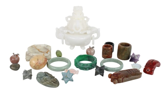 Group of Assorted Chinese Carved Stones