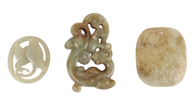 Three Chinese Jade Items