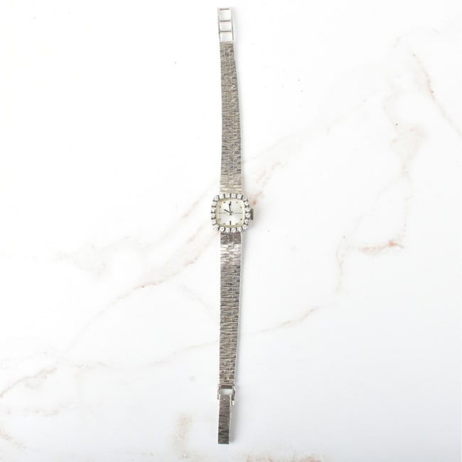 Record de Luxe Diamond and 10K Watch