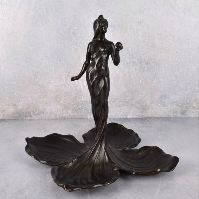 Pierre Regnier Art Nouveau Bronze Figurine