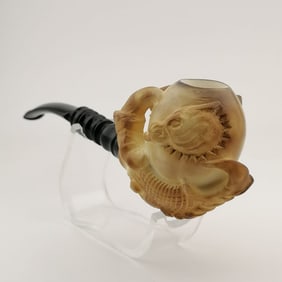 Dragon Egg Claw Meerschaum Pipe