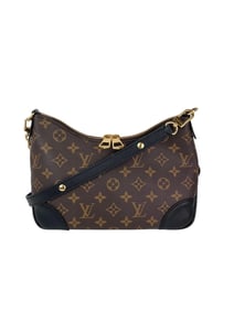 Louis Vuitton Boulogne PM Noir Monogram Shoulder Crossbody Bag