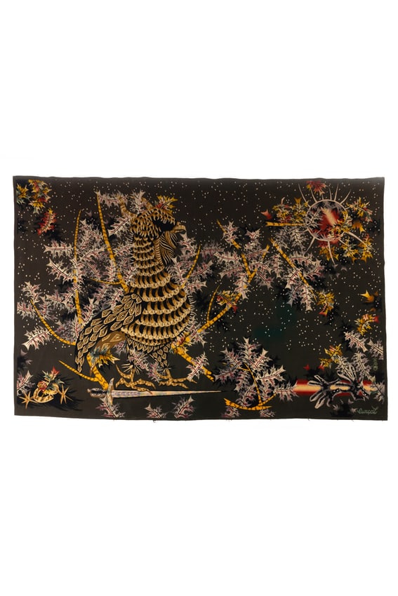 Jean Lurçat (1892-1966)  The Warrior and Death  Tapestry Signature and monogram of the weaving