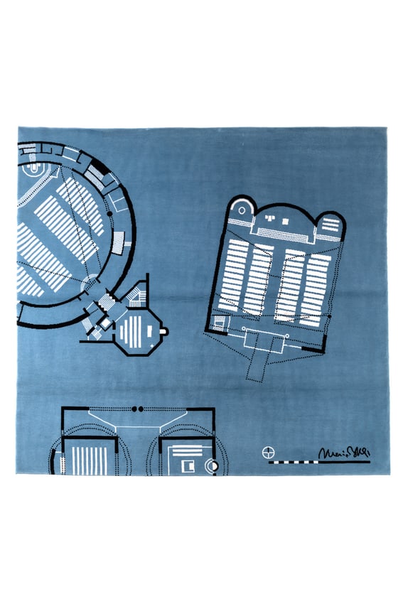 xx Mario Botta (né en 1943) Anatolia One Carpet Wool, mohair and cotton Signed in the