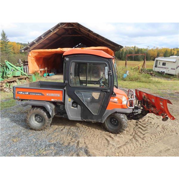 2013 Kubota RTV 900 XT Side by Side Diesel 4x4 Enclosed Cab Power 