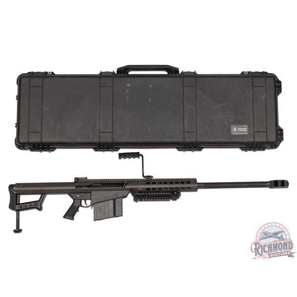 American Powerhouse Barrett Mfg 82A1 .50 BMG Semi-Auto Rifle with Pelican Case