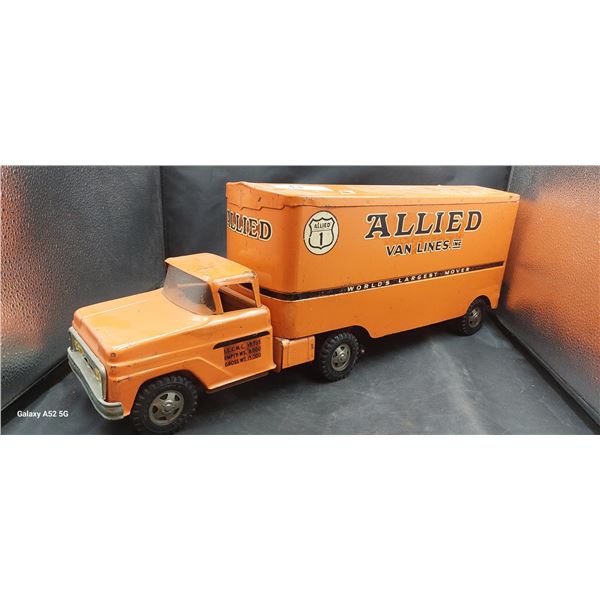 60s Tonka Allied Van Lines semi truck 24