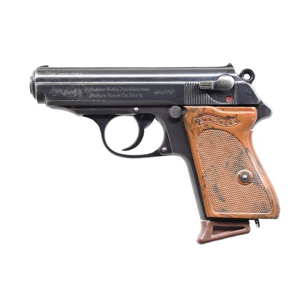 PRE-WAR WALTHER MODEL PPK SEMI-AUTOMATIC PISTOL.