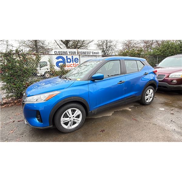 2023 NISSAN KICKS, 4DR SW, BLUE, VIN 3N1CP5BV7PL501062