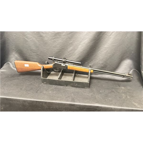 WINCHESTER MODEL 9422  LEVER ACTION 22 CALIBER MAGNUM RIFLE WITH BUSHNELL SCOPE