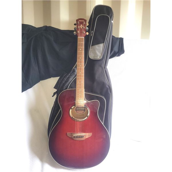 Yamaha Acoustic Electric Guitar & Case 10 A