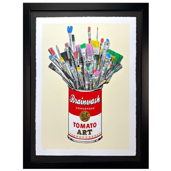 Tomato Pop (Off-White) by Mr Brainwash,