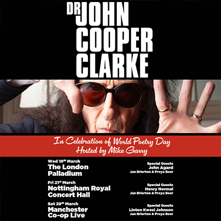 Dr John Cooper Clarke