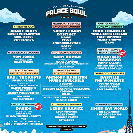 Palace Bowl Presents