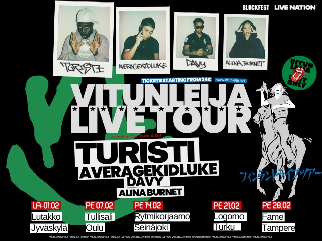 Vitunleija Tour 2025