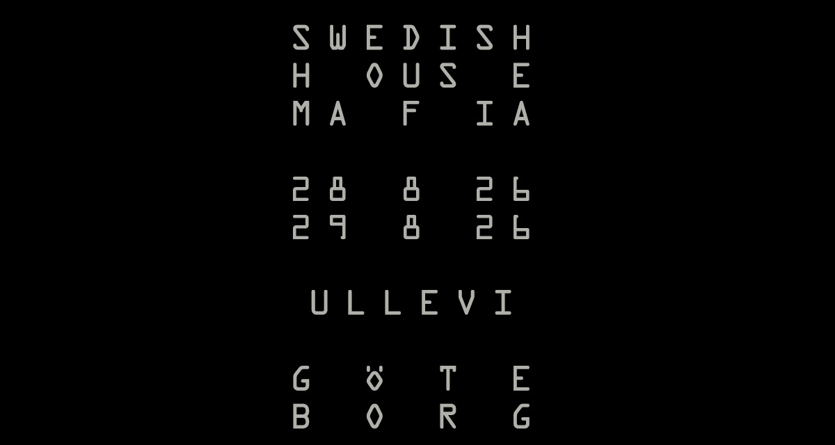Swedish House Mafia artwok