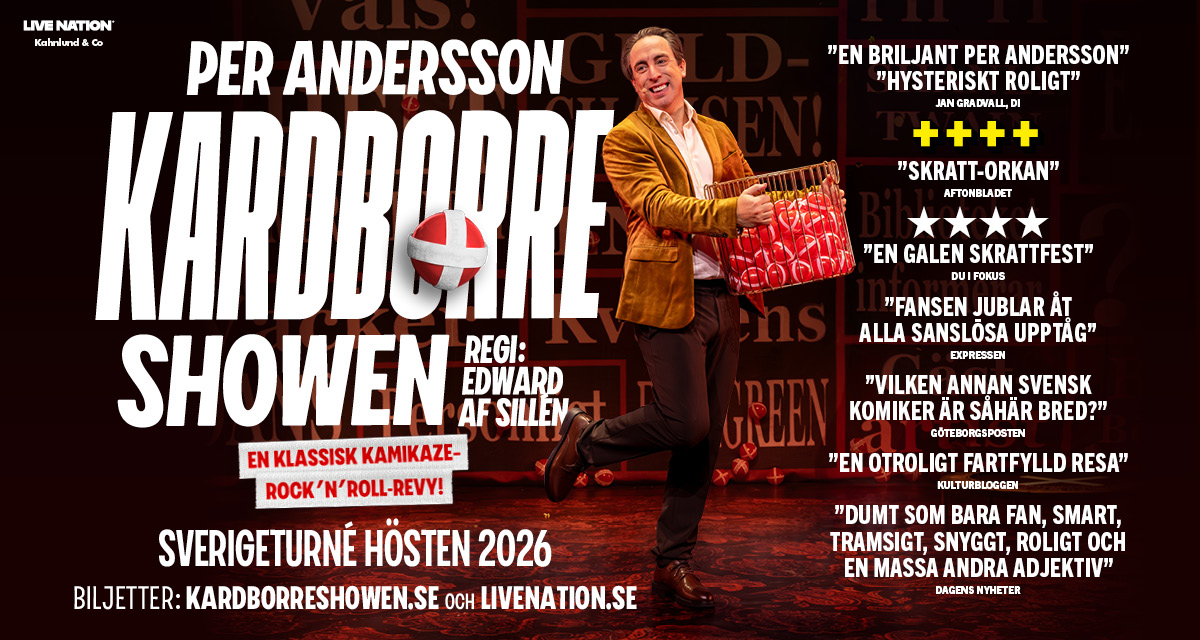 Kardborreshowen artwork