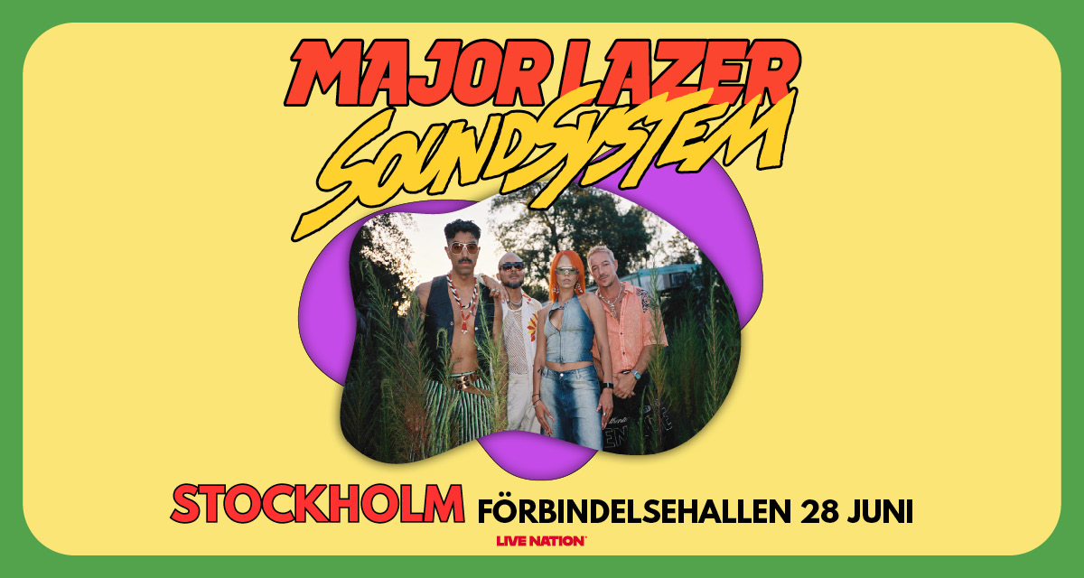 Major Lazer SOUNDSYSTEM artwork