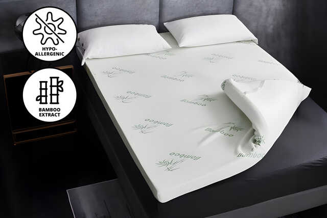 Soft Bamboo Mattress Topper - 4 Sizes & 2 Thickness Options!