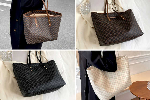 Michael Kors Inspired Large Capacity Leather Tote Bag - 3 Colours!