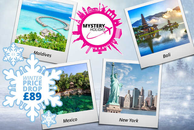 Mystery Holiday - 2025 Dates! PRICE DROP