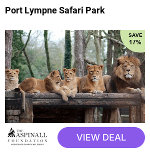 Port Lympne Safari Park entry and Safari Truck Experience for 2 or 4, Kent – a chance to see over 900 animals up close – includes digital adoption pack from a choice of 13 amazing animals - save up to 14%