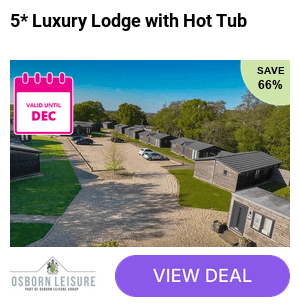 5* Luxury Lodge Stay at Warren Wood Country Park, Stone Cross, Pevensey, with a Hot Tub for Up to Four People - Experience Tranquility and Comfort!