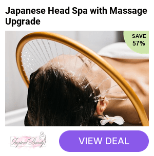 Save 54% on a rejuvenating Japanese head spa experience with a massage upgrade and £10 voucher from Inspired Beauty, Ashford