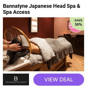 Save 50% on a 40-minute Japanese head spa at Bannatyne – includes unlimited spa access, £10 voucher, & Take home Divine eye mask! Choose from 21 Locations across the UK