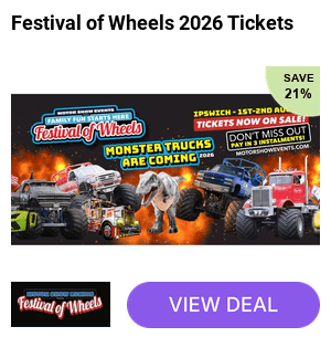 Save 36% on the UK's biggest family motoring festival – enjoy live stunt shows, monster trucks, circus acts, and a weekend of non-stop entertainment in Ipswich this summer.