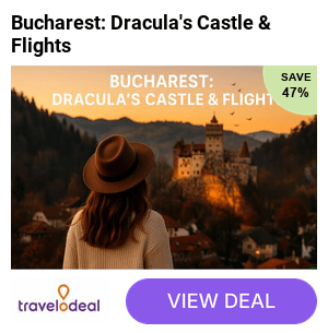 Bucharest, Romania hotel stay with Dracula's Castle tour and return flights from five airports with Travelodeal - save up to 41%