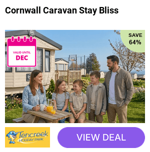 Two, three, four, five or seven night caravan stay at Tencreek Holiday Park for up to six people - Enjoy leisure access, live entertainment, and a kids club