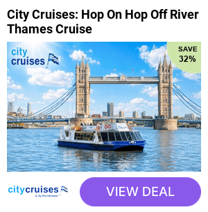 Save 32% on unlimited 24-hour hop-on hop-off sightseeing with City Cruises – explore iconic London from the water!