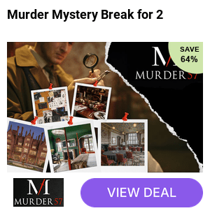 Are you ready to become a detective for the night? Step into a world of intrigue and excitement with an overnight Murder Mystery Stay for two at top UK hotels! 
