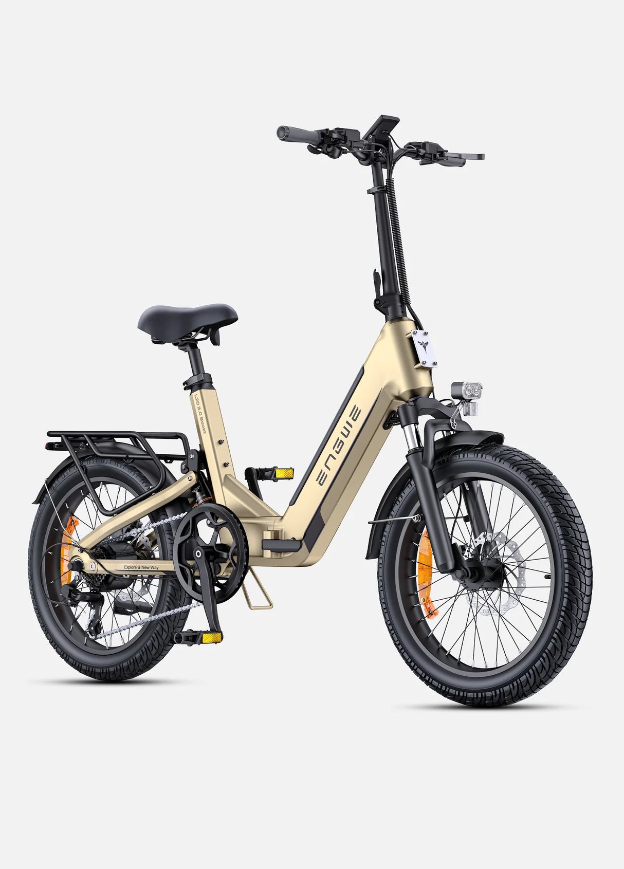 Engwe L20 3.0 Boost Electric Bike - Champagne