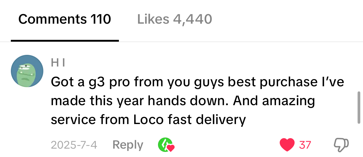 LOCO SCOOTERS TIKTOK