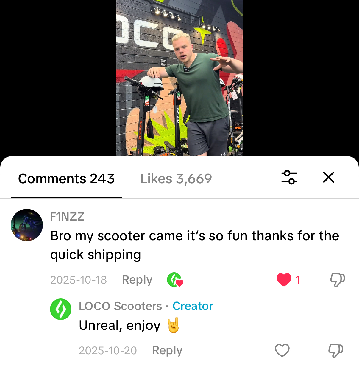 LOCO SCOOTERS TIKTOK