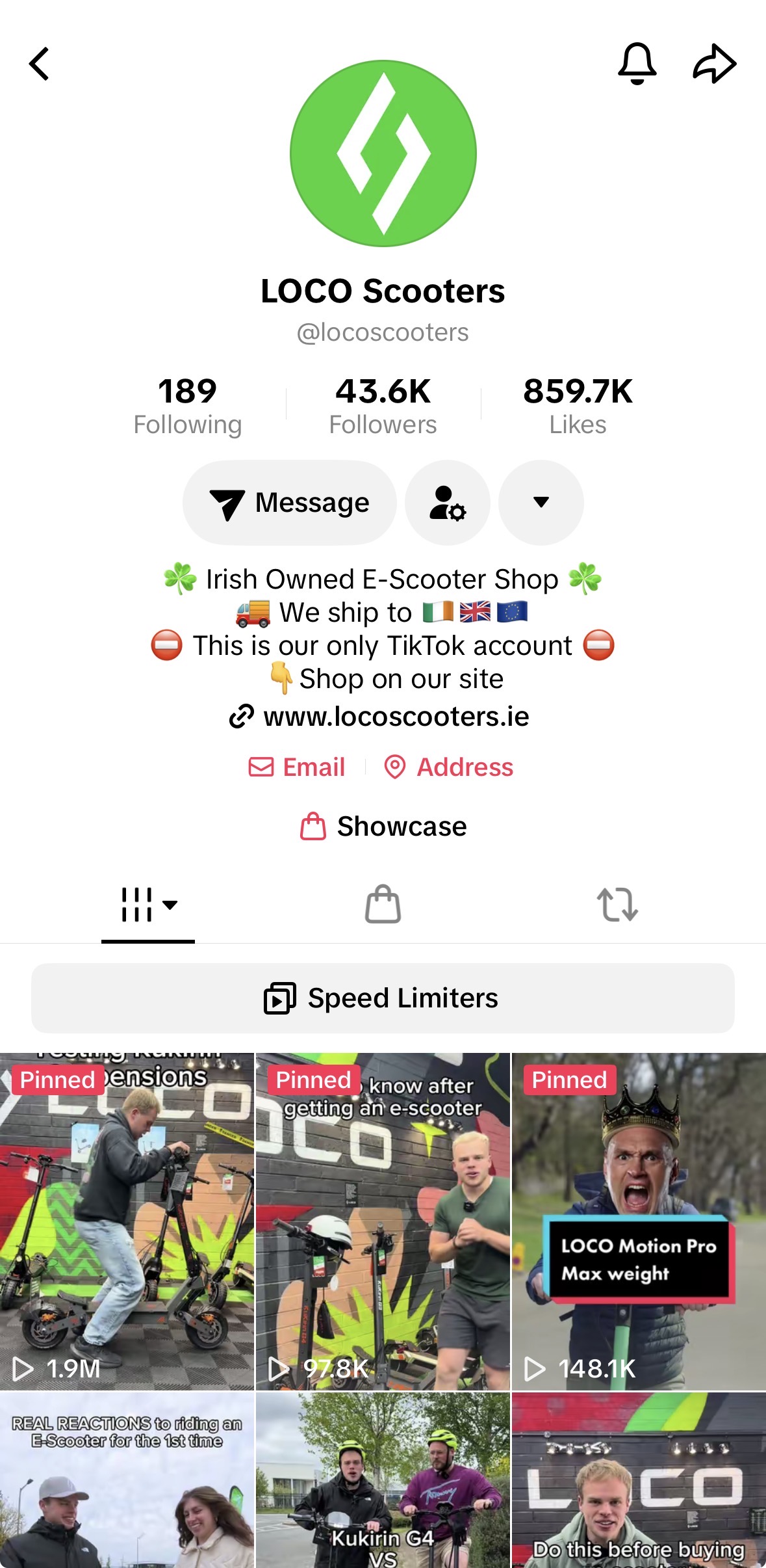LOCO SCOOTERS TIKTOK
