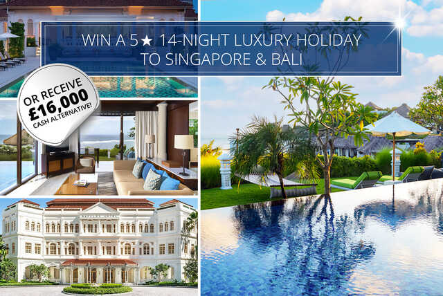 Win a Luxury 5* Twin-Centre Holiday to Singapore & Bali!