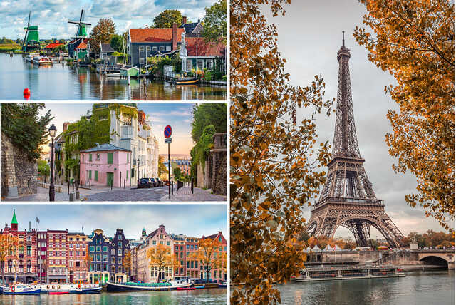 Amsterdam & Paris Break & Flights