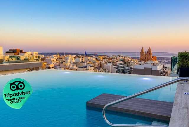 4* Malta Holiday, Flights & Infinity Pool