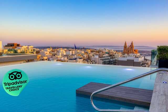4* Malta Holiday, Flights & Infinity Pool