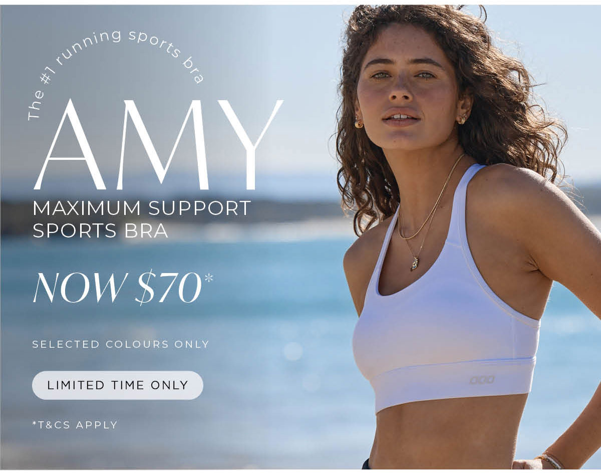 Amy Maximum Support Sports Bra - NOW $70!