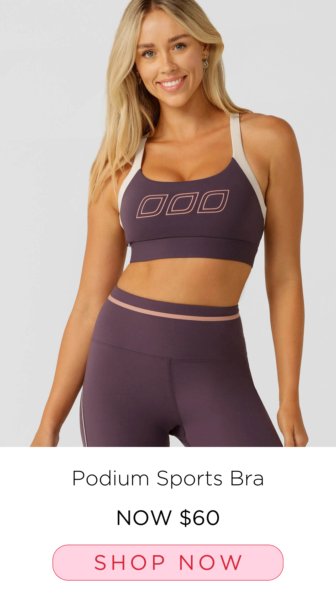 SALE! Podium Sports Bra - Now Just $60