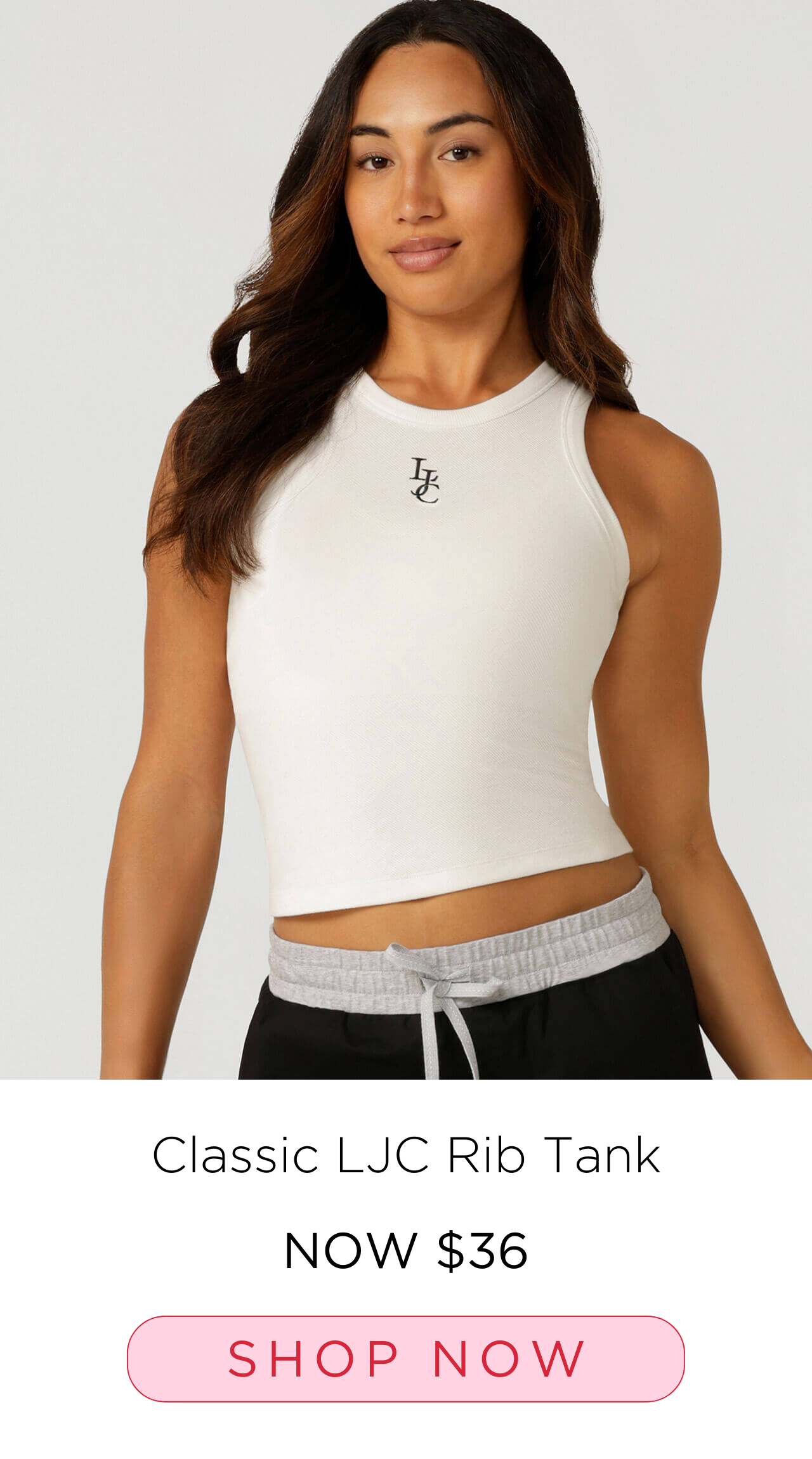 SALE! Classic LJC Rib Tank - Now Just $36