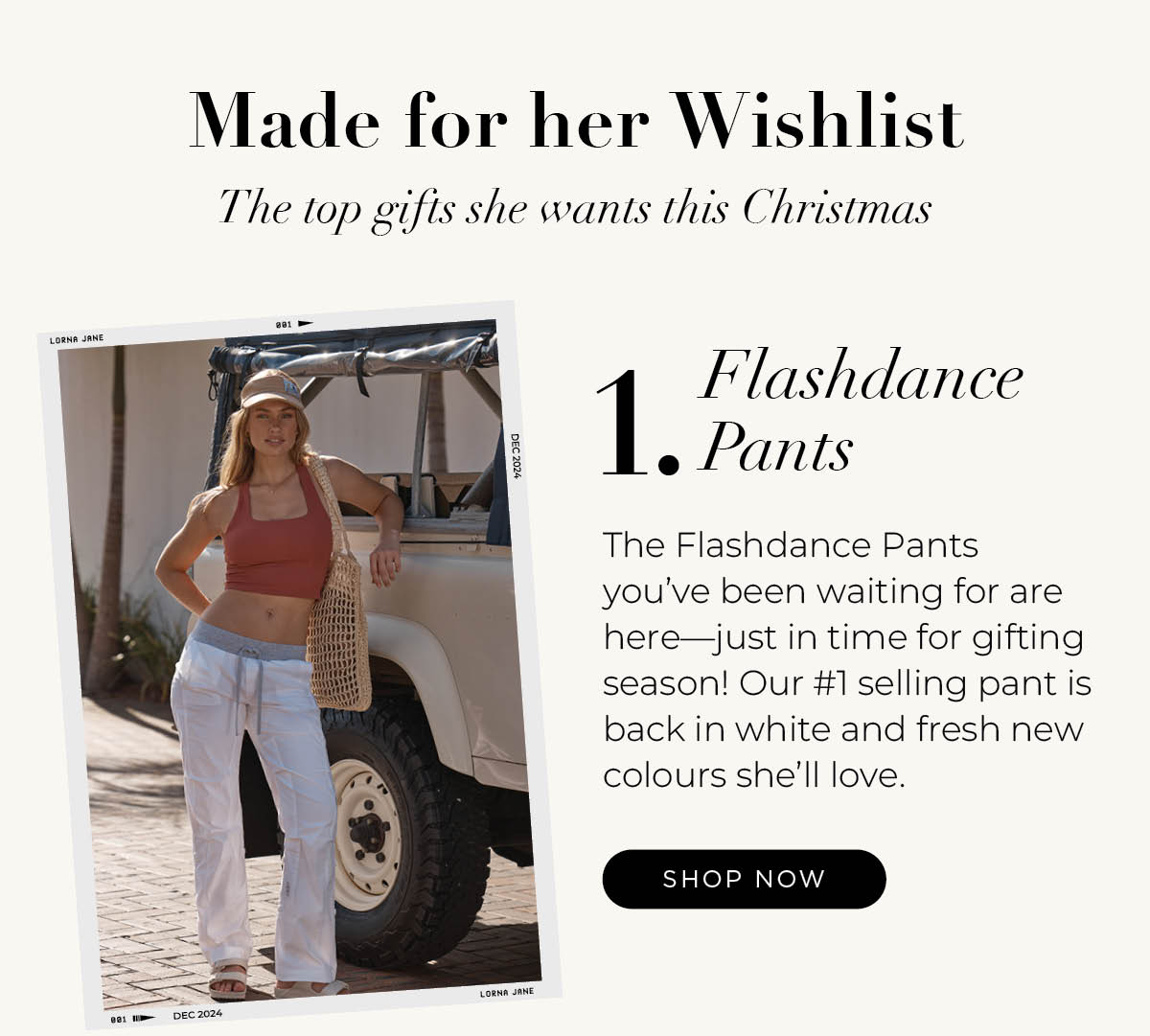 Gift Her The Flashdance Pants