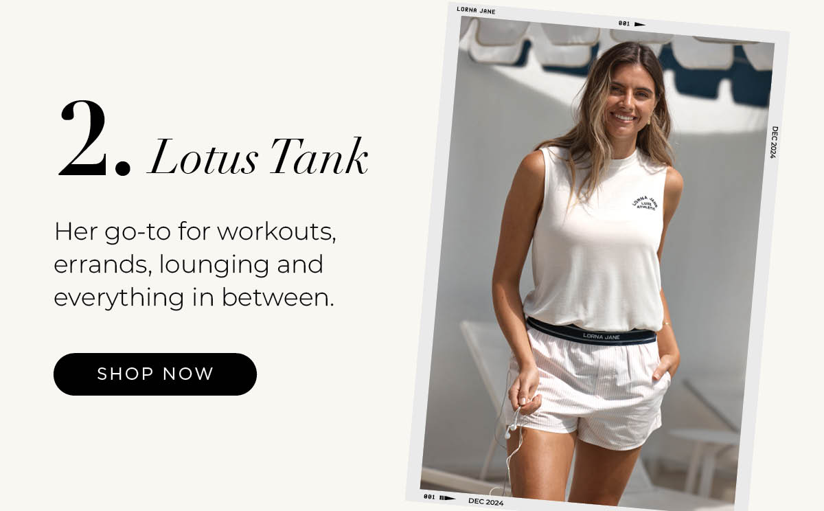 Gift Her The Lotus Tank