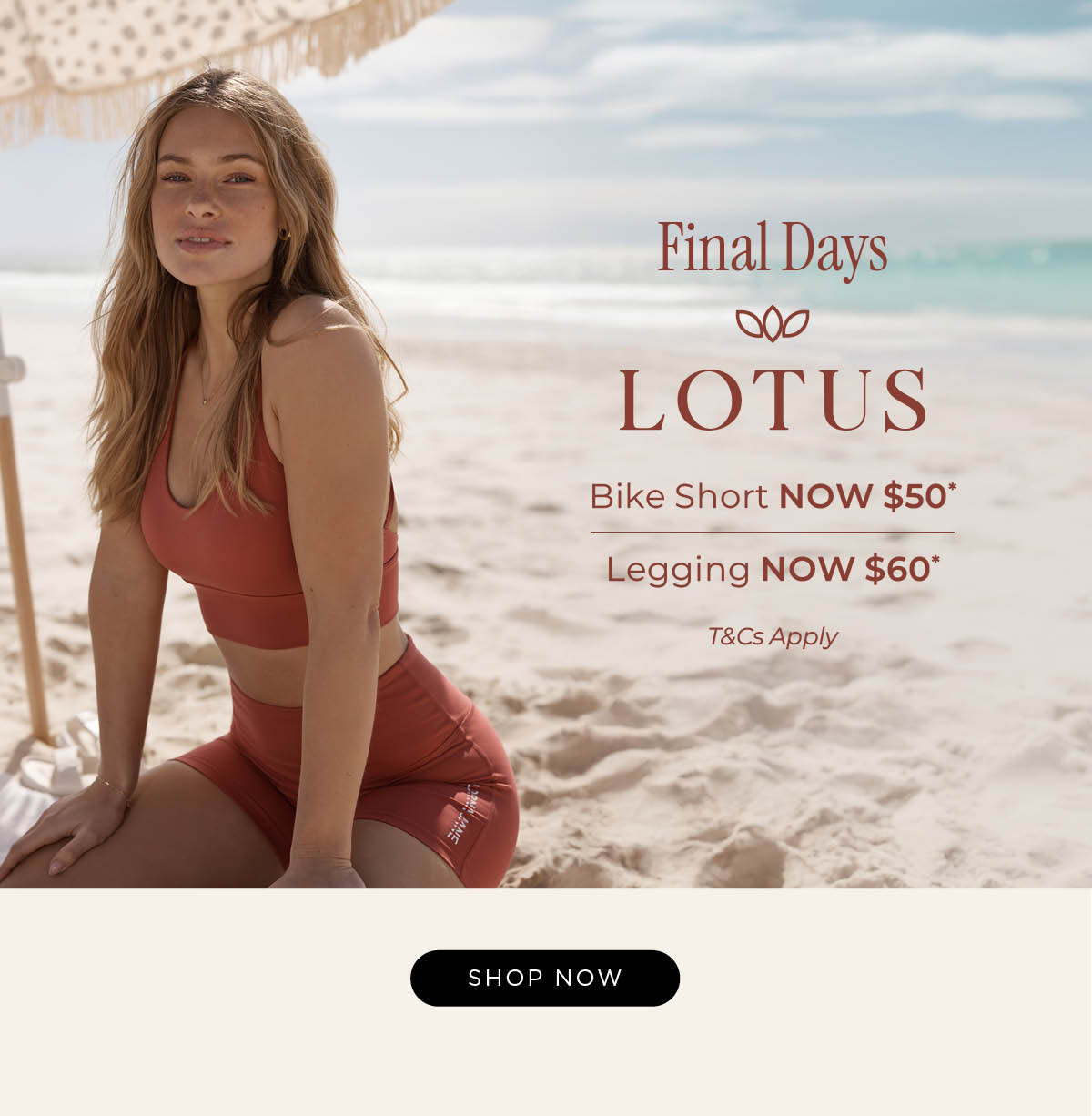 FINAL DAYS - Lotus Bike Short & Legging Sale!