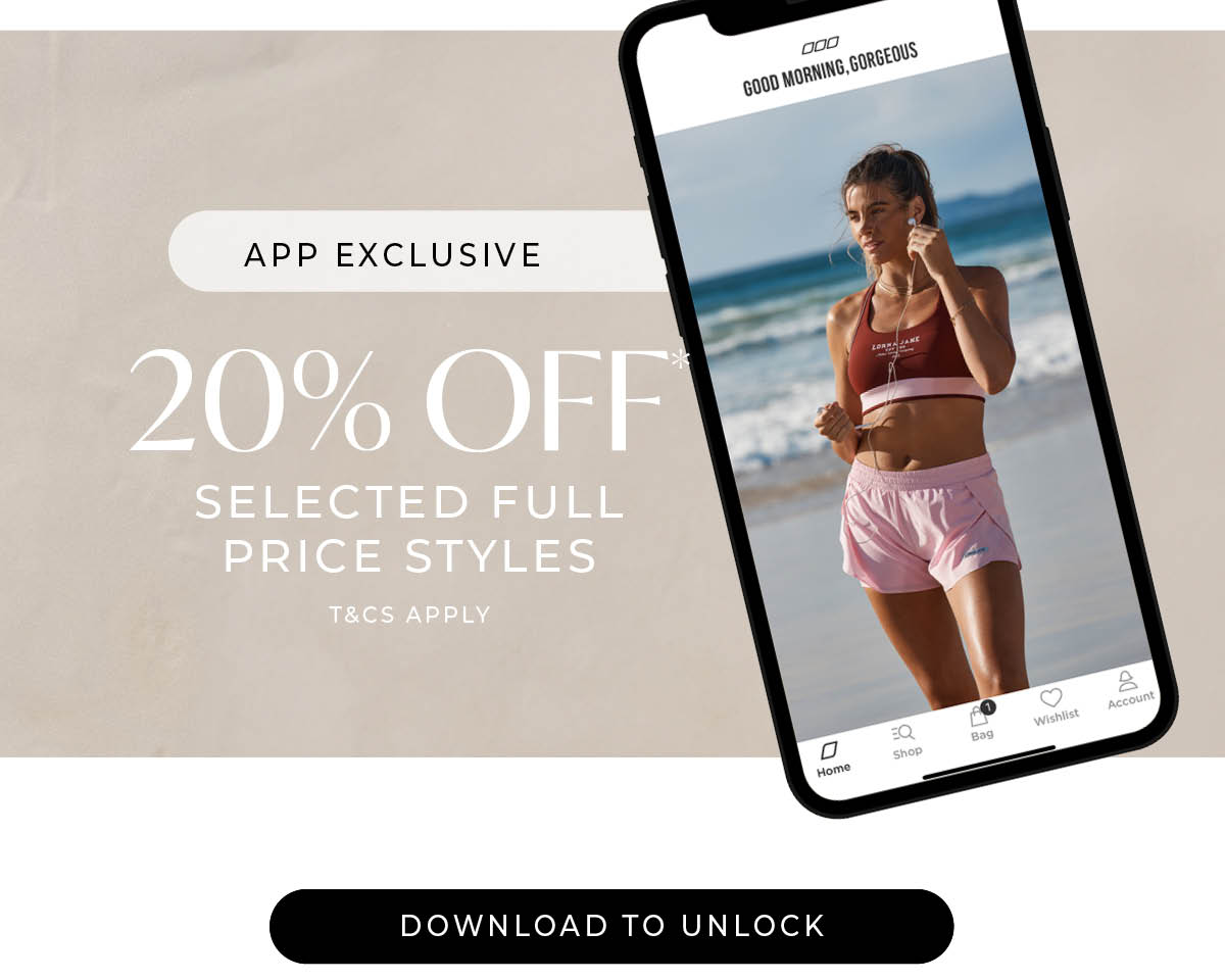 APP EXCLUSIVE - 20% OFF Selected Full Price Styles - Download Now